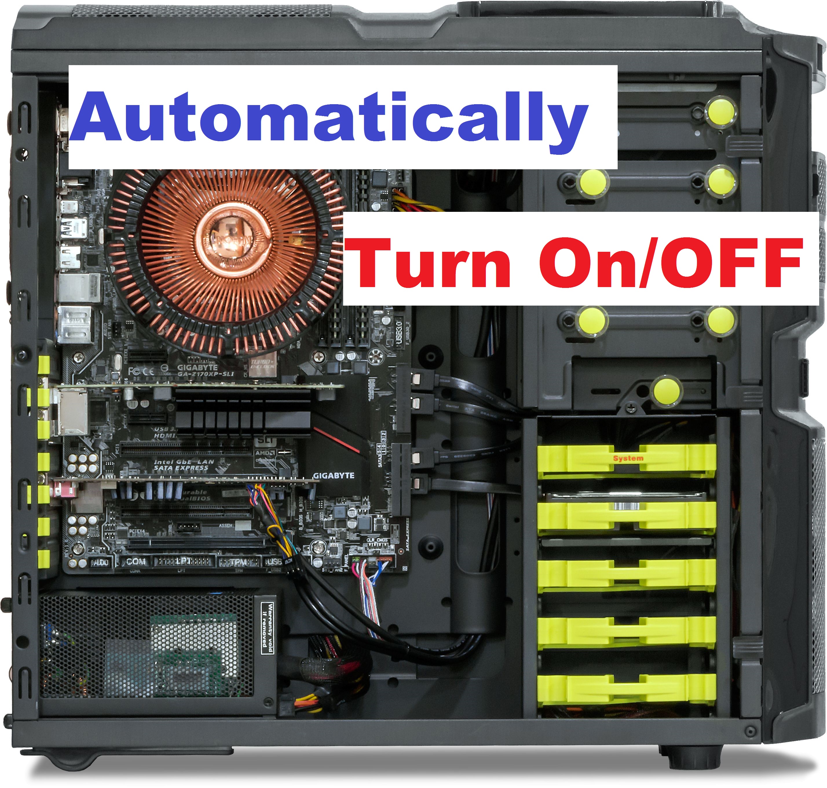 Autimatically Turn  ON/OFF