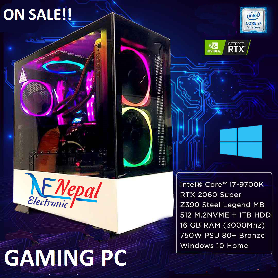 Assemble Gaming PC intel i7 9700K| RTX  2060 Super